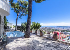 Villa à vendre à Toulon vue mer et piscine avec garage - Agence Immobilière Le Mourillon Happyssimmo - Le Faron Happyssimmo - Maison à vendre à Toulon - Villa for sale in Provence