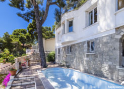 Villa à vendre à Toulon vue mer et piscine avec garage - Agence Immobilière Le Mourillon Happyssimmo - Le Faron Happyssimmo - Maison à vendre à Toulon - Villa for sale in Provence